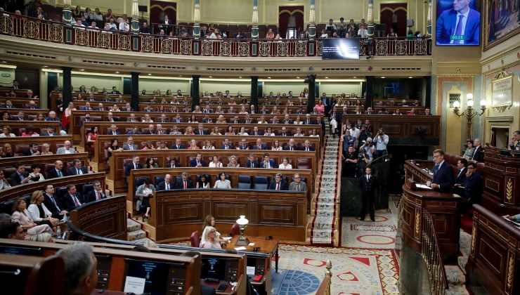 Los diputados en el Congreso de España