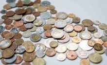 reto céntimo dinero monedas euros