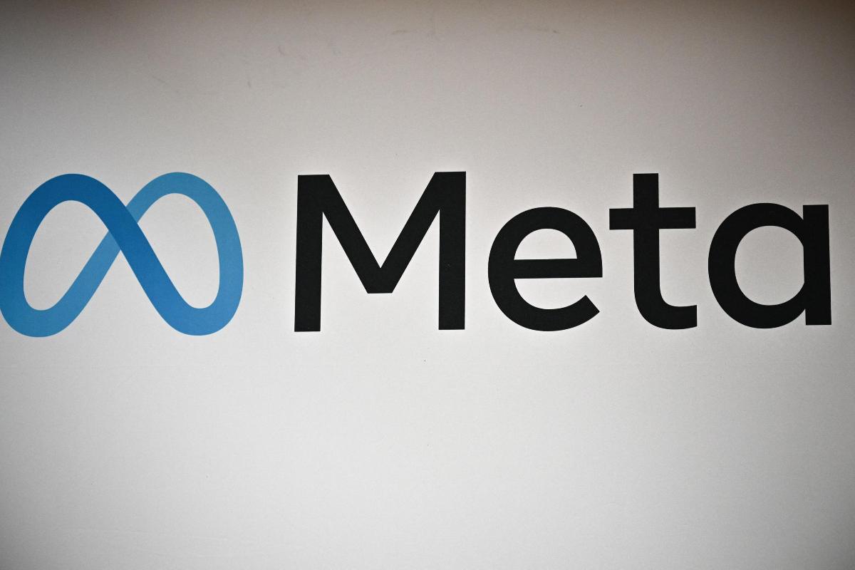 Logo Meta, el gigante tecnológico estadounidense