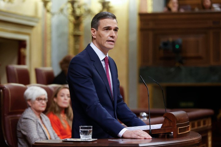 Pedro Sánchez, reelegido como Presidente del Gobierno.