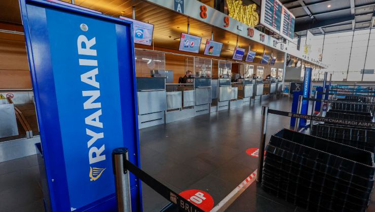 Empleados de Ryanair, empresa sancionada