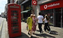 Una de las principales tienda de Vodafone en Europa.