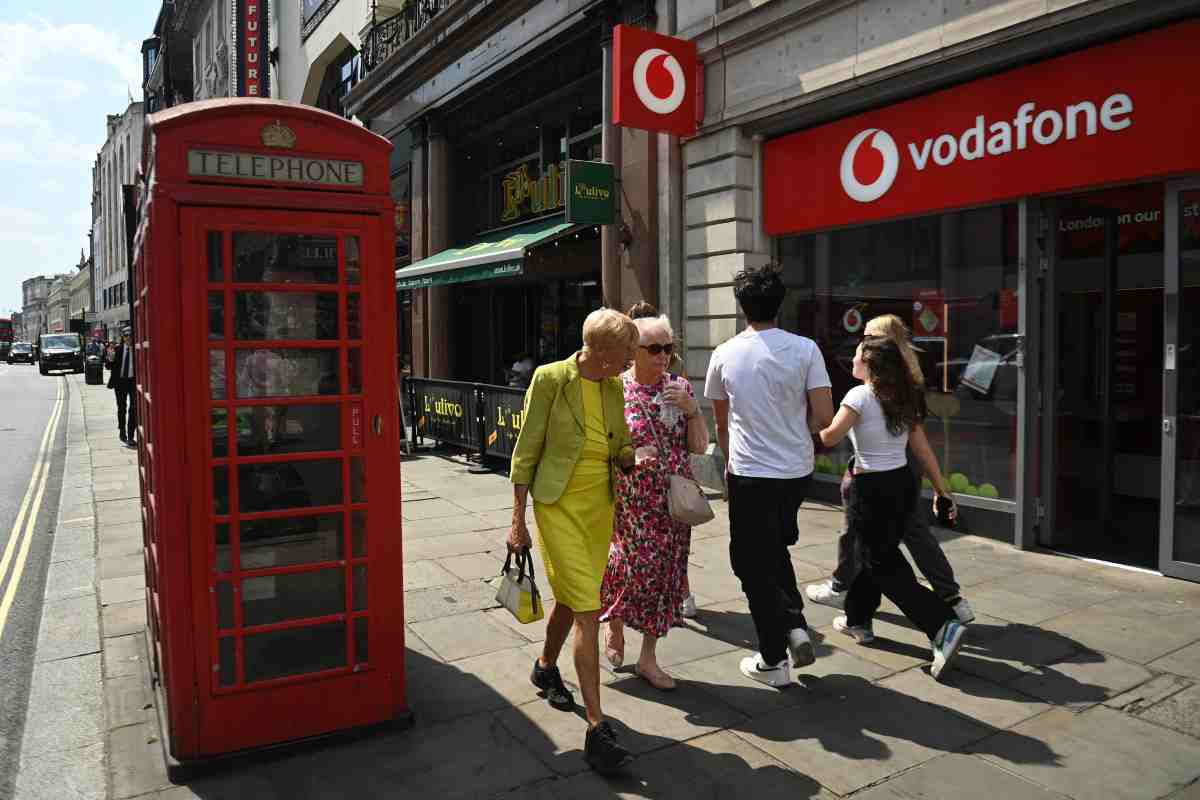 Una de las principales tienda de Vodafone en Europa.