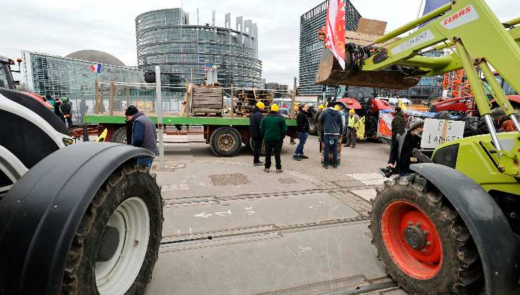 Eurozona agricultores europeos