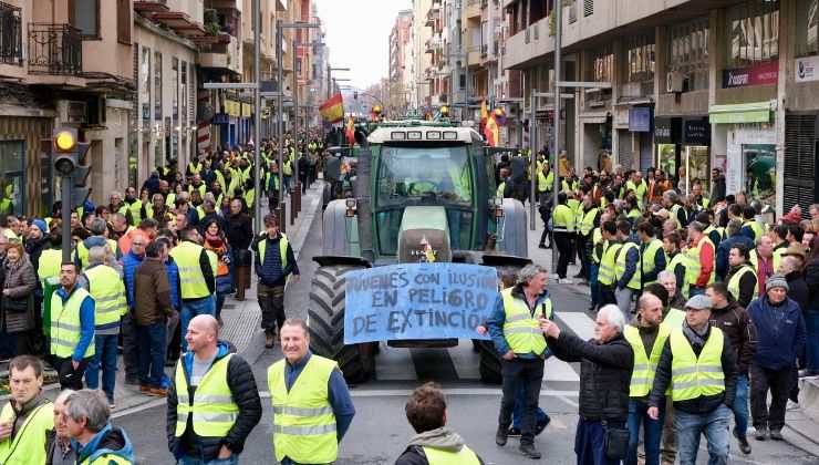 agricultores españoles Francia